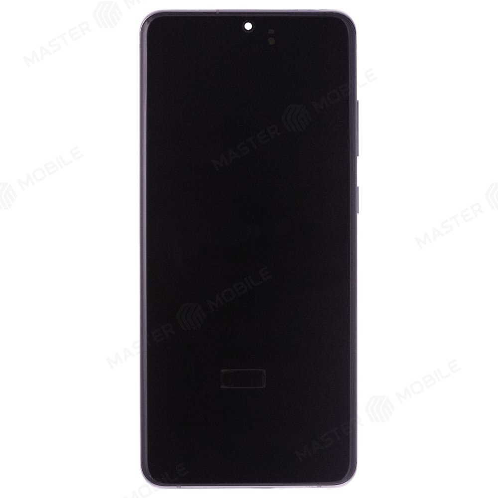 Дисплей для Samsung G988 Galaxy S20 Ultra + тачскрин (серый) (в рамке) (ORIG100) (SP)