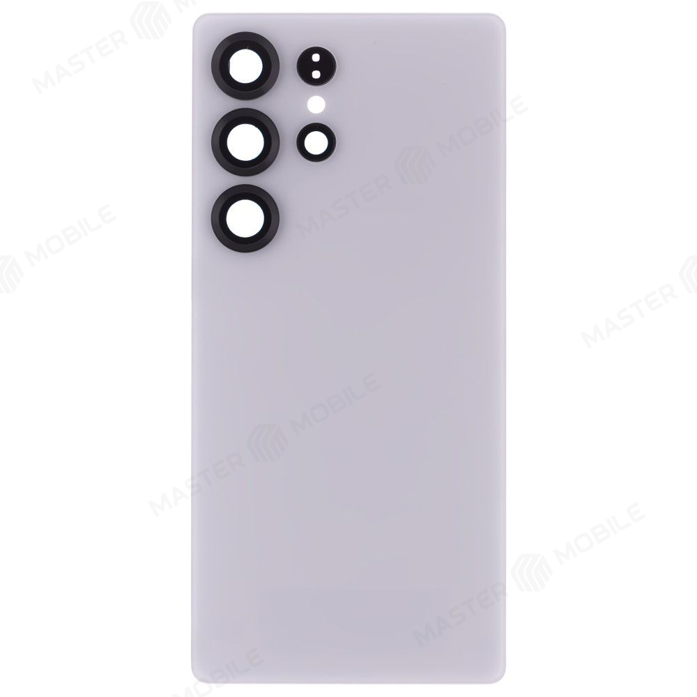 Задняя крышка для Samsung S938 Galaxy S25 Ultra (серебристый) (в сборе со стеклом камеры) (ORIG100)
