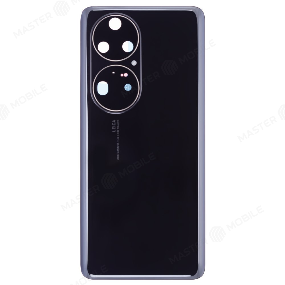 Задняя крышка для Huawei P50 Pro (JAD-LX9) (черный) (в сборе со стеклом камеры)
