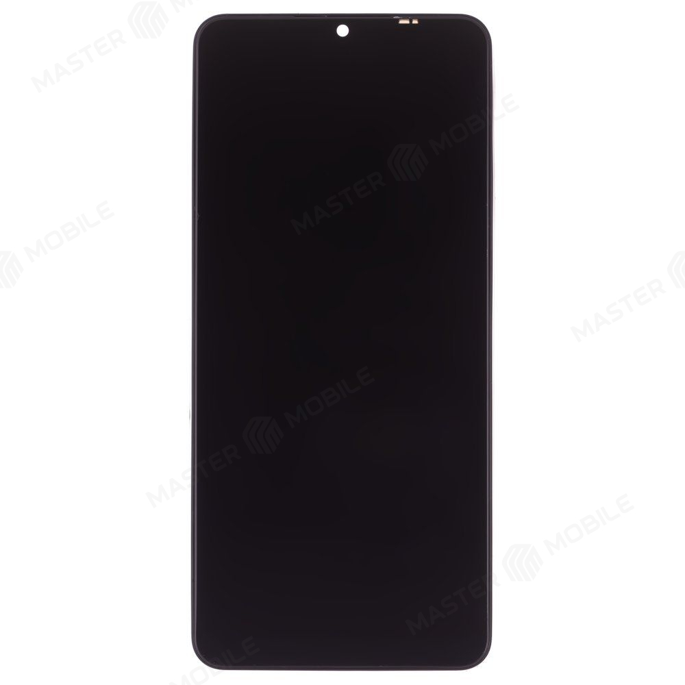 Дисплей для Samsung A127 Galaxy A12 Nacho + тачскрин (черный) (в рамке) (ORIG100) (SP)