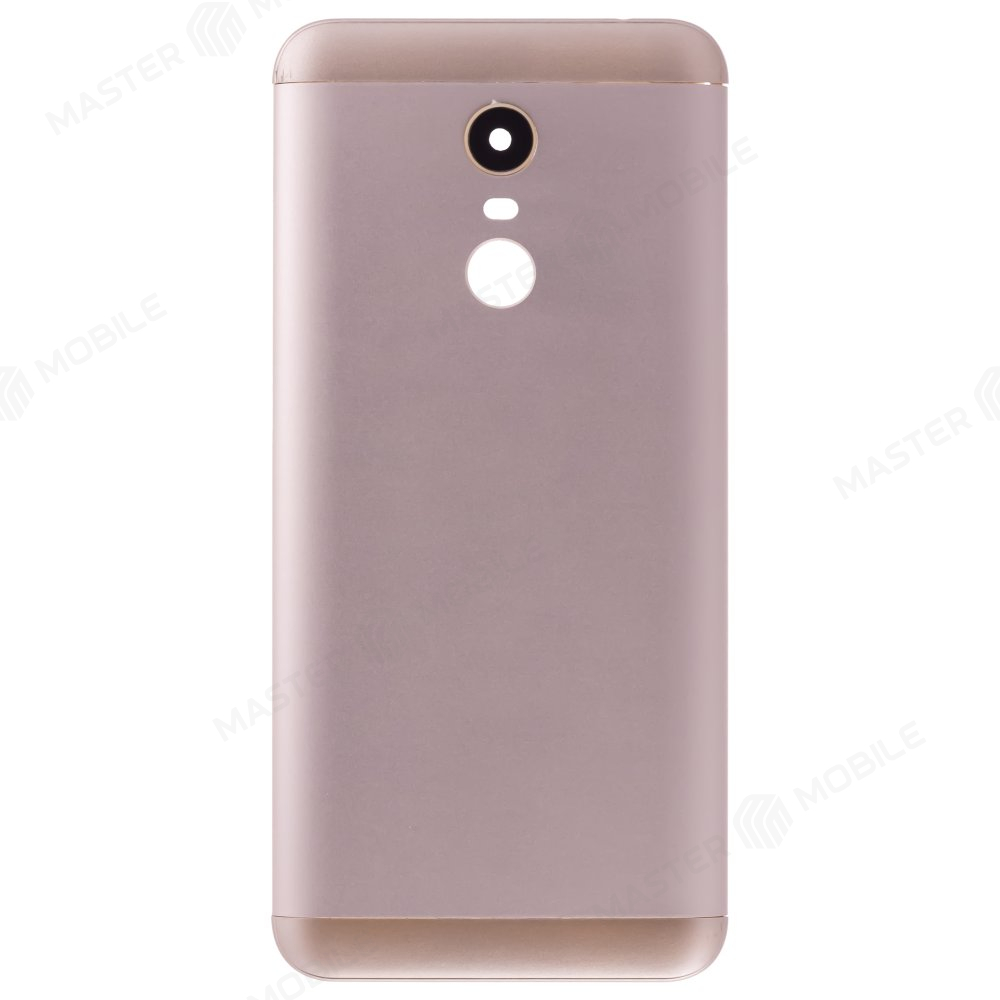 Задняя крышка для Xiaomi Redmi 5 Plus (MEG7) (золотистый) (в сборе со стеклом камеры)