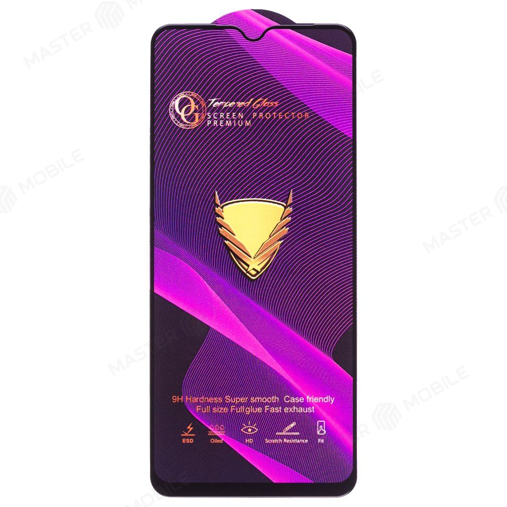 Защитное стекло OG Glass (3 в 1) для Xiaomi Redmi A3 (23129RN51X) / Redmi A3x (24048RN6CG) / Poco C61 (2312BPC51H) (черный)