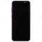 Дисплей для Samsung G955 Galaxy S8+ (в сборе с тачскрином и аккумулятором) (черный) (в рамке) (ORIG100) фото №1