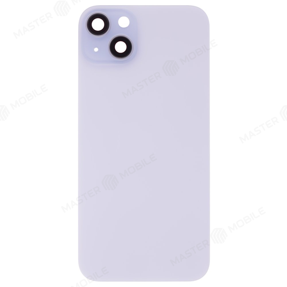 Задняя крышка для Apple iPhone 15 Plus (голубой) (в сборе со стеклом камеры) (Premium)