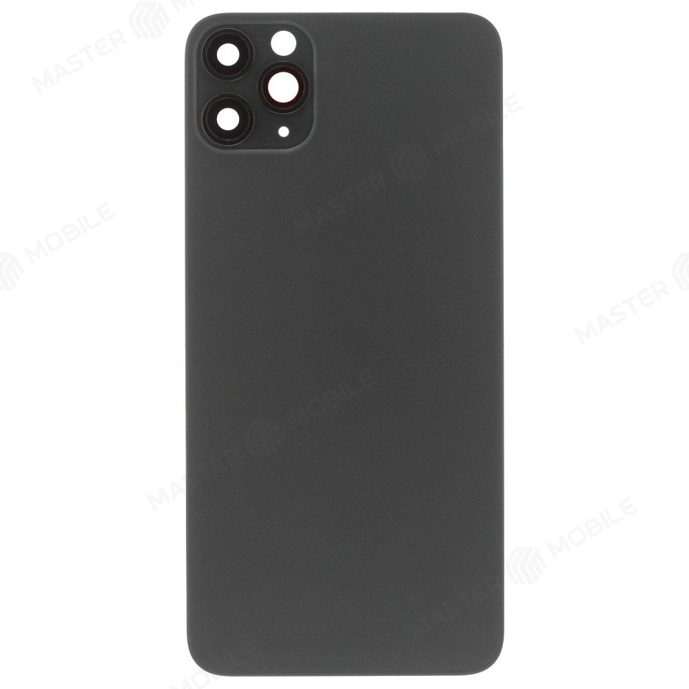 Задняя крышка для Apple iPhone 11 Pro Max (зеленый) (в сборе со стеклом камеры) (Premium)