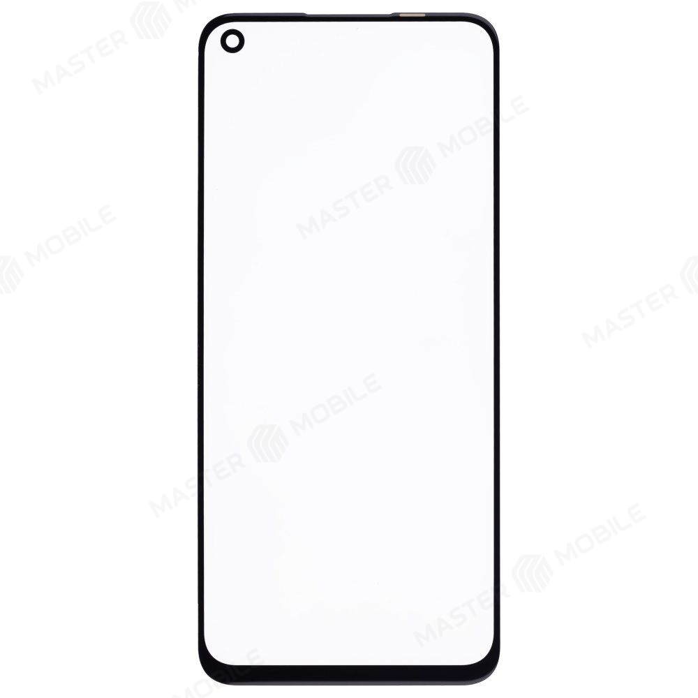 Стекло модуля для Realme 8i (RMX3151) / 9i (RMX3491) / Narzo 50 4G (RMX3286) / OPPO A96 (CPH2333) + OCA (черный)