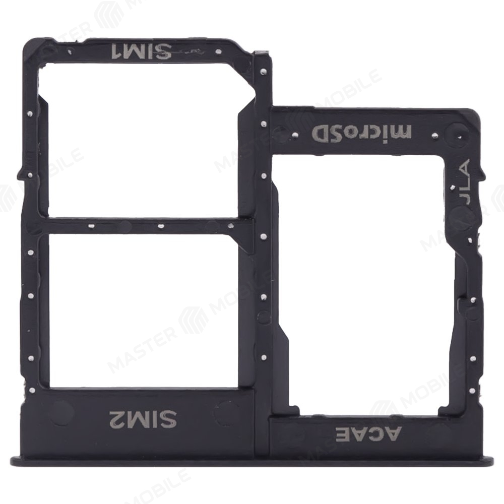 Держатель сим-карты для Samsung A315 Galaxy A31 / A405 Galaxy A40 (черный)