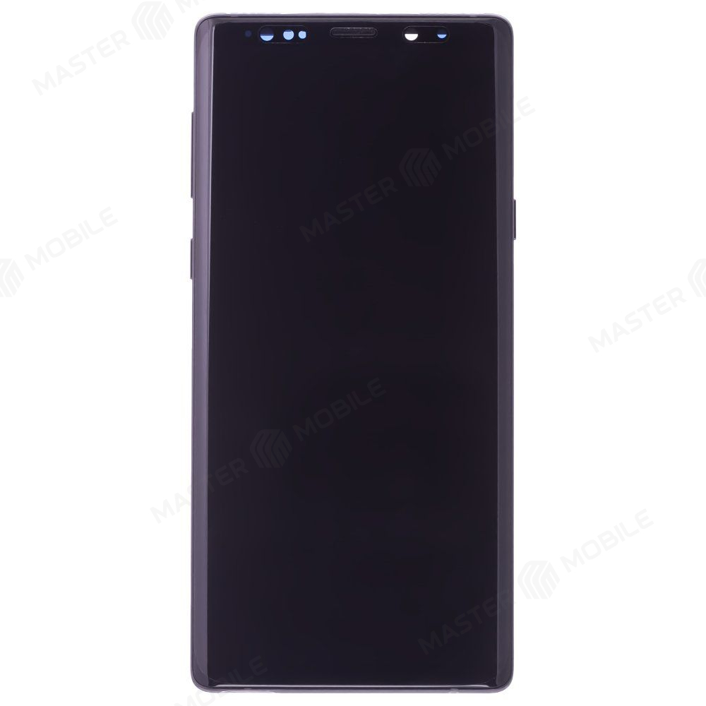 Дисплей для Samsung N960 Galaxy Note 9 + тачскрин (черный) (в рамке) (ORIG100) (возможен дефект ЛКП)