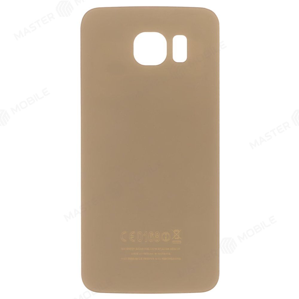 Задняя крышка для Samsung G920 Galaxy S6 (золотистый)