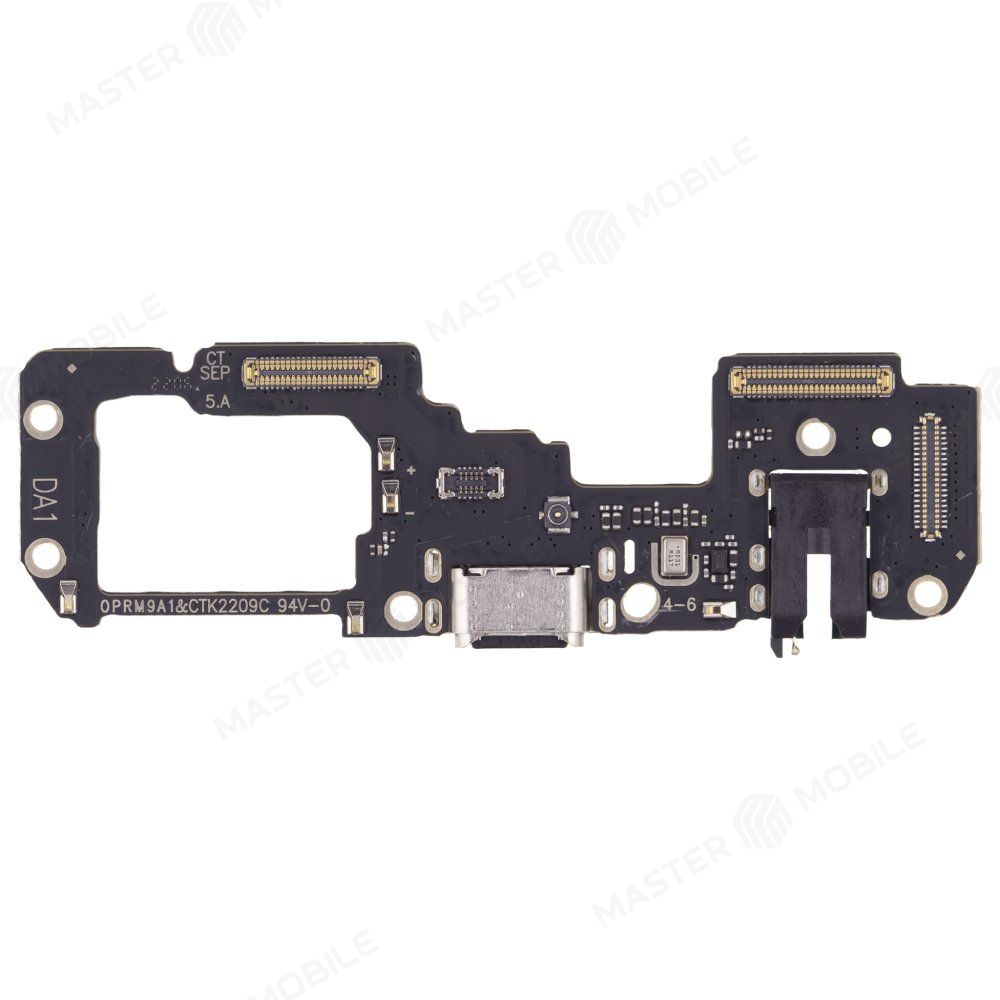 Нижняя плата для Realme 9 4G (RMX3521) с комп. + разъем зарядки + микрофон
