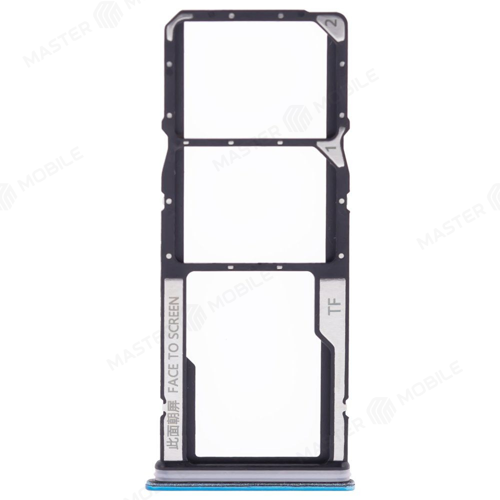 Держатель сим-карты для Xiaomi Redmi 9A (M2006C3LG) / Redmi 9C (M2006C3MG) (зеленый)