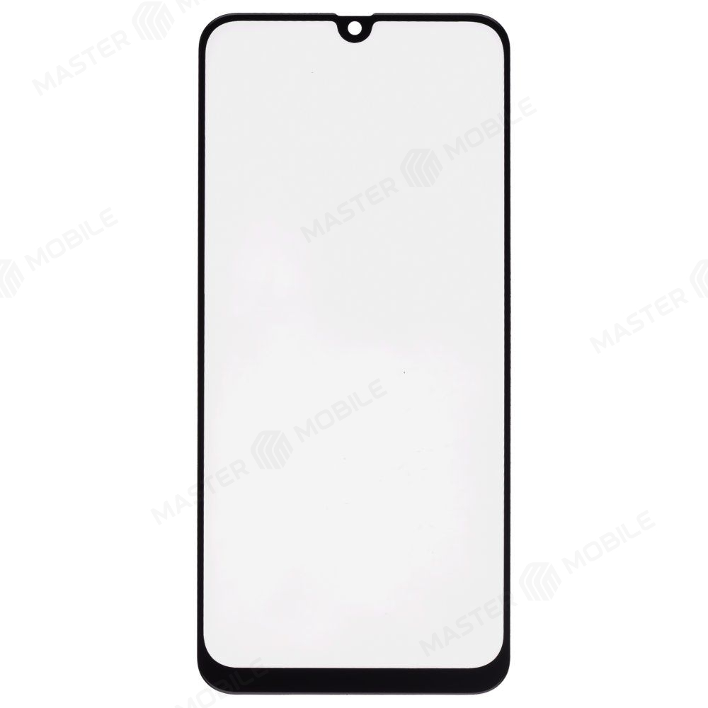Стекло модуля для Samsung A305 Galaxy A30 / A505 Galaxy A50 / M215 Galaxy M21 / M305 Galaxy M30 / M307 Galaxy M30s и др. + OCA (черный) (Premium)