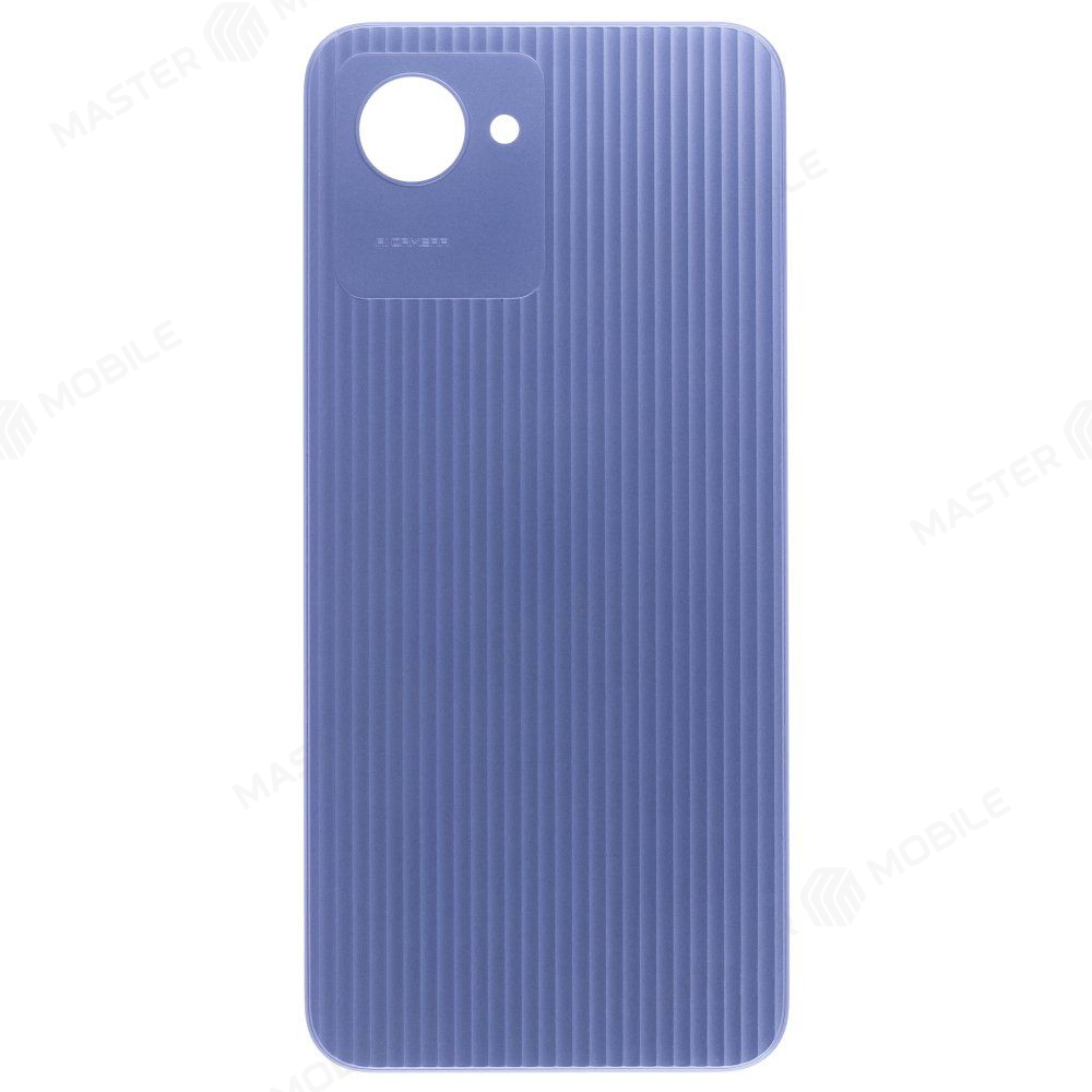 Задняя крышка для Realme C30 (RMX3581) (голубой)