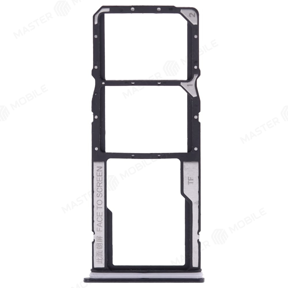 Держатель сим-карты для Xiaomi Poco C40 (220333QPG) (черный)