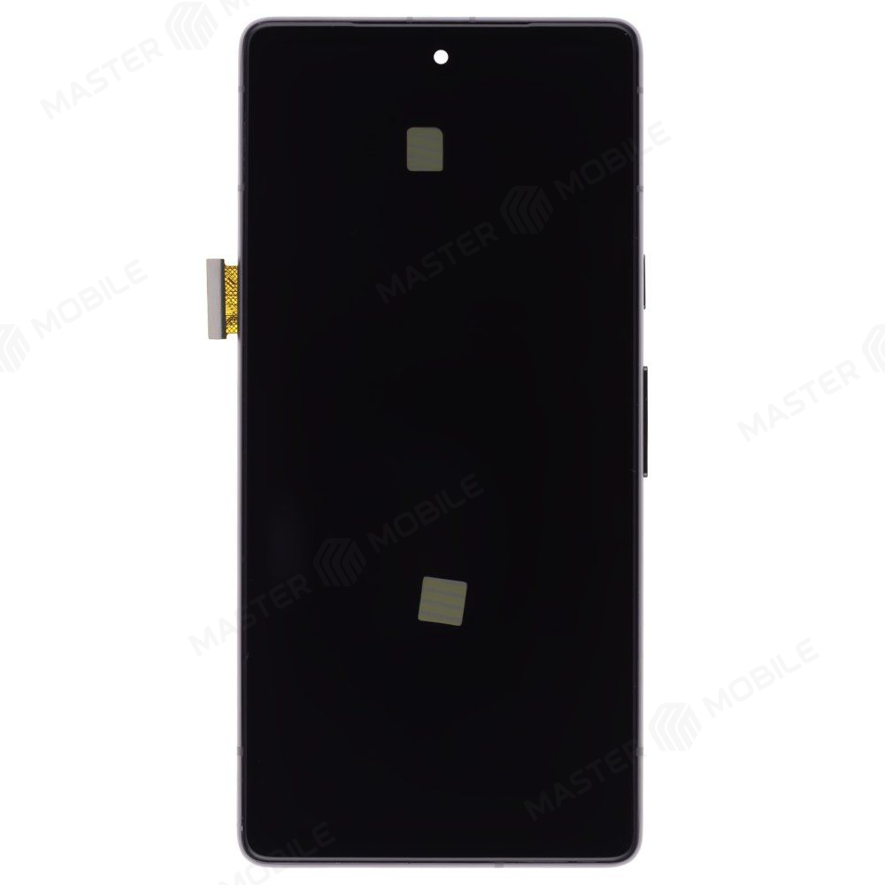 Дисплей для Google Pixel 7A (GWKK3/GHL1X/G0DZQ/G82U8) + тачскрин (черный) (в рамке) (OLED)