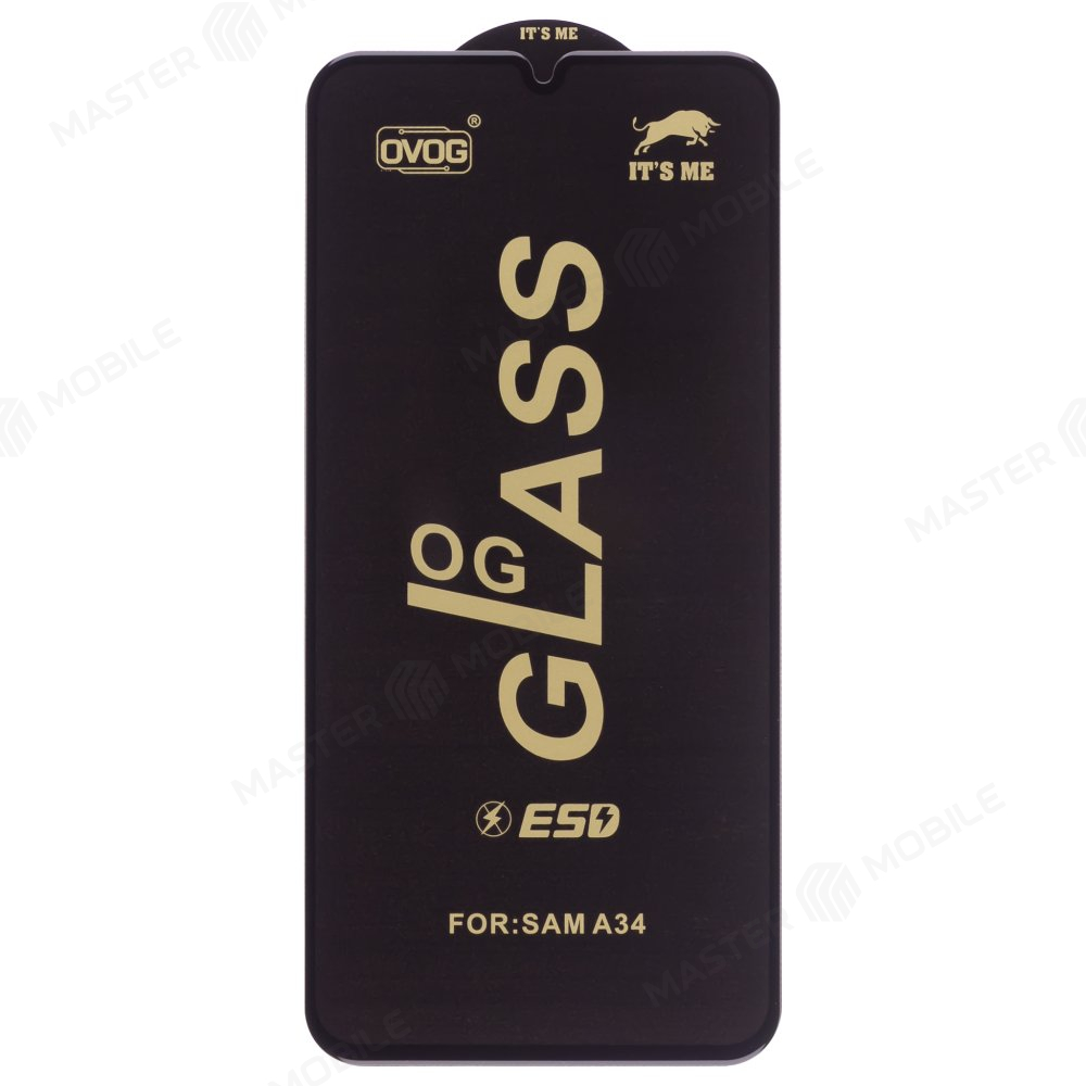 Защитное стекло OG Glass для Samsung A346 Galaxy A34 5G (черный)