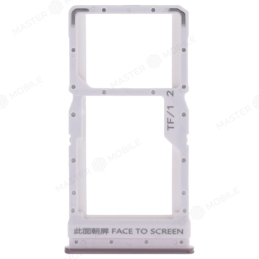 Держатель сим-карты для Xiaomi Poco X3 / Poco X3 NFC (M2007J20CG) / Poco X3 Pro (M2102J20SG) (бронзовый)