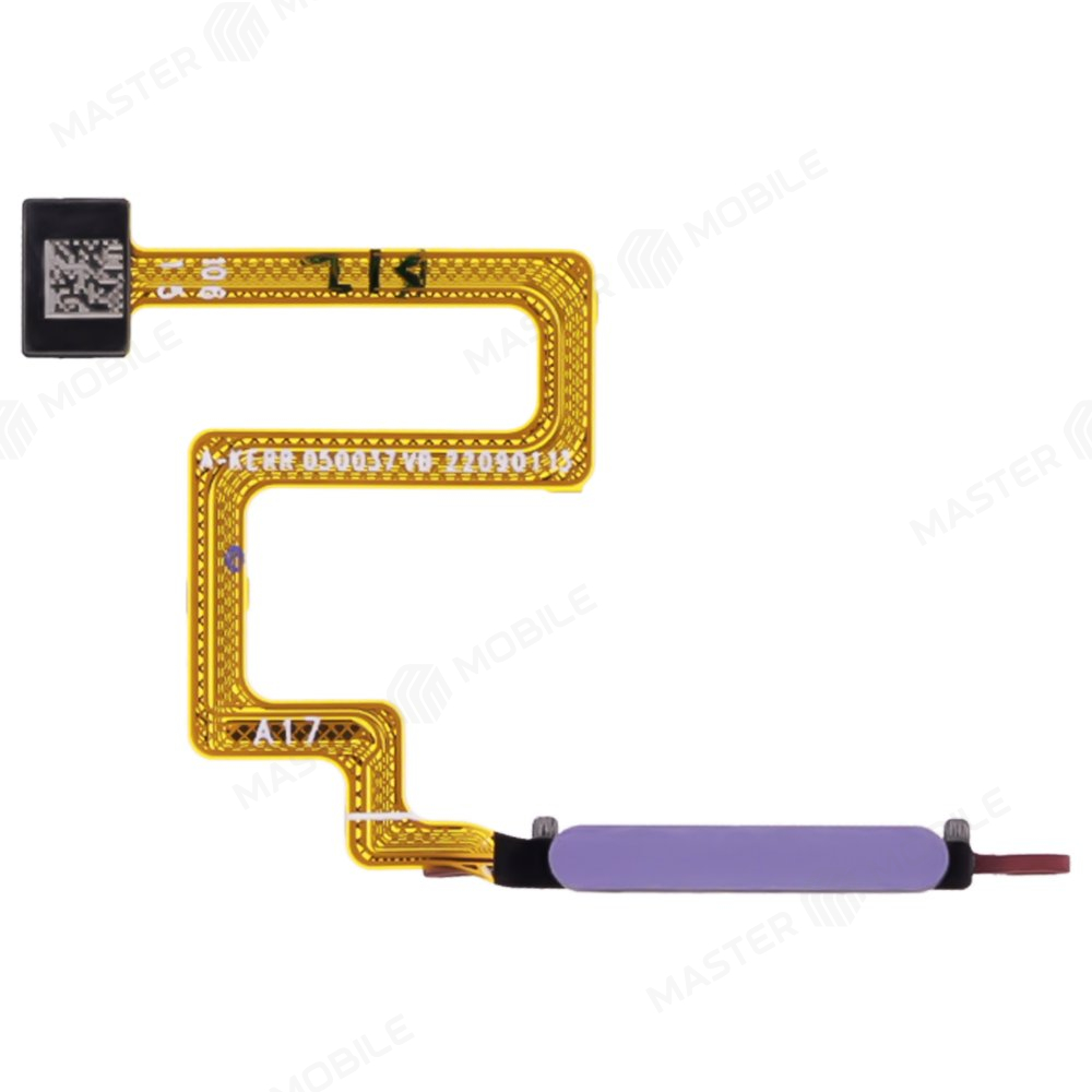 Шлейф для Samsung A226 Galaxy A22 5G/A226 Galaxy A22s 5G с комп. + сканер отпечатка пальца (фиолетовый)
