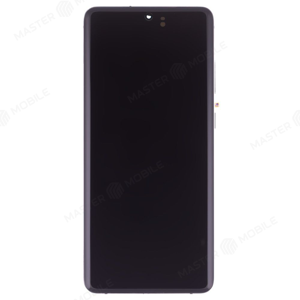 Дисплей для Samsung G988 Galaxy S20 Ultra + тачскрин (серебристый) (в рамке) (OLED) (Full Size)