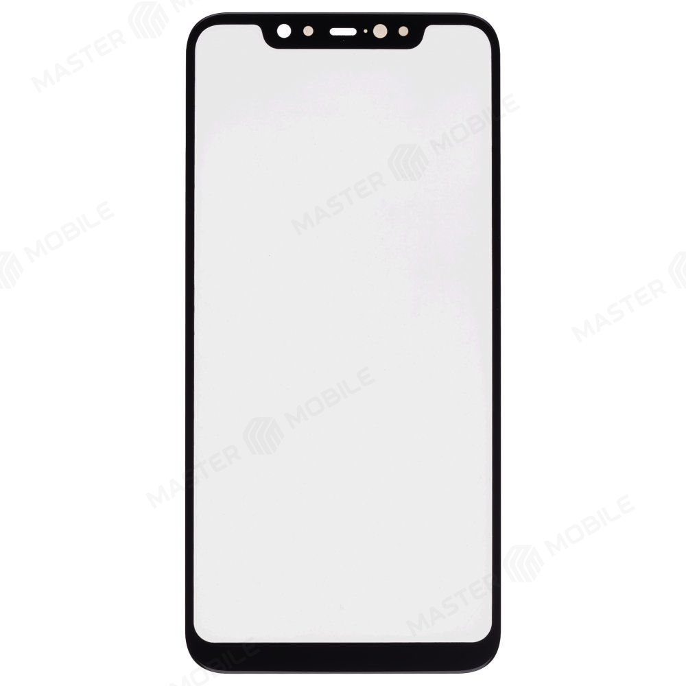 Стекло модуля для Xiaomi Mi 8 Pro (M1807E8A) + OCA (черный)