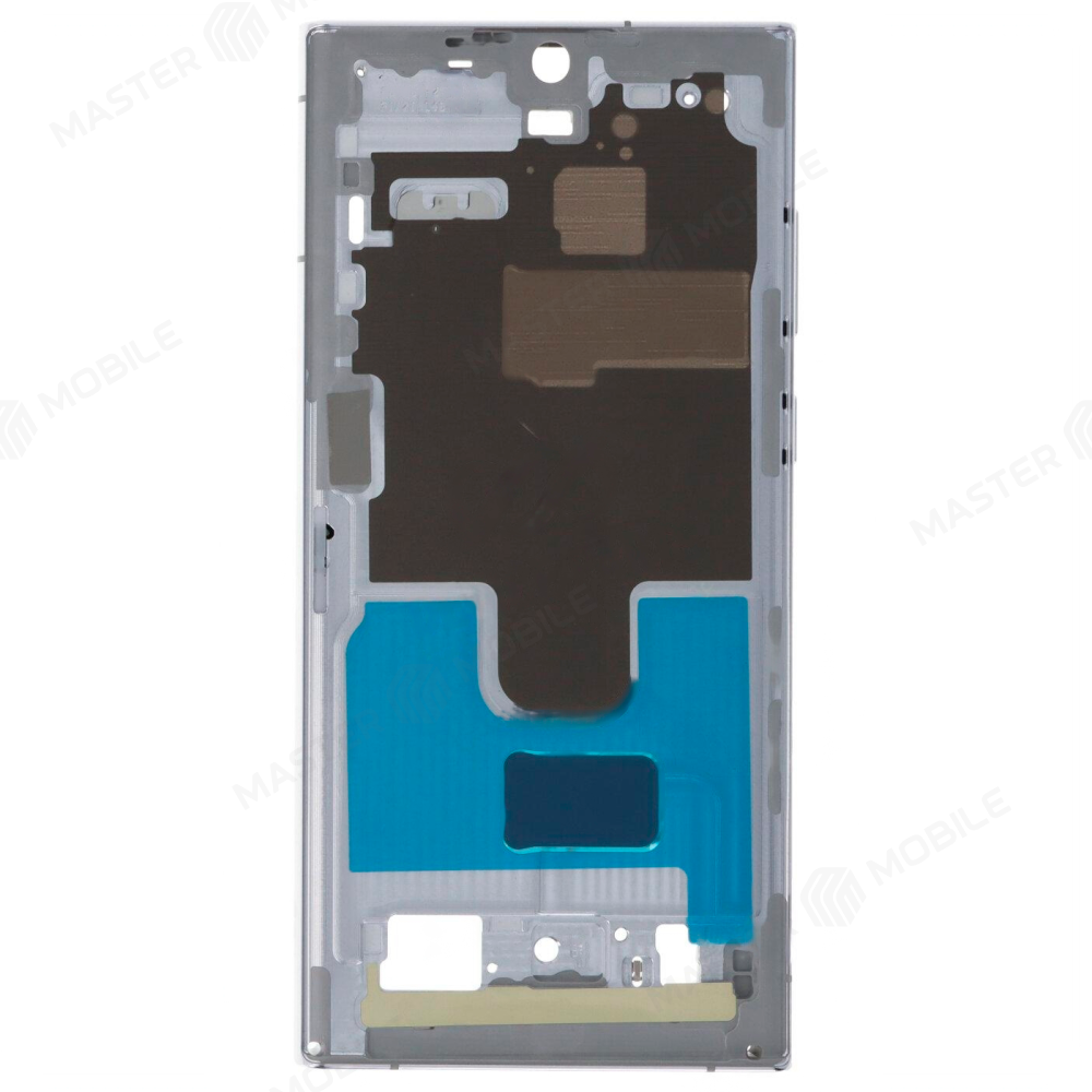 Рамка дисплея для Samsung S908 Galaxy S22 Ultra (серебристый)