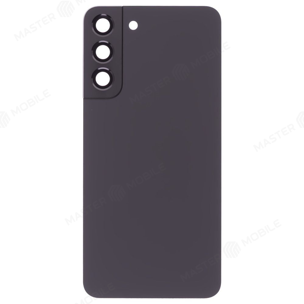 Задняя крышка для Samsung S906 Galaxy S22+ (черный) (в сборе со стеклом камеры)