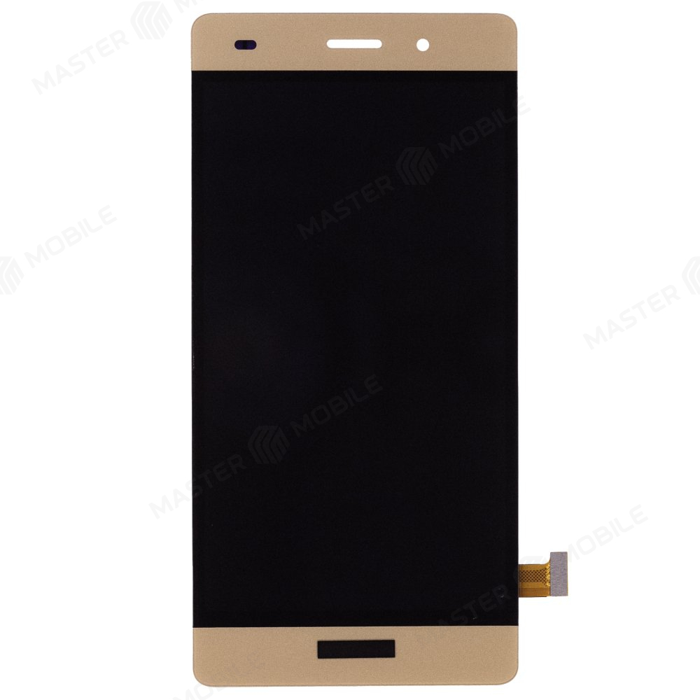 Дисплей для Huawei P8 Lite (ALE-L21) (в сборе с тачскрином) (золотистый) (COF)