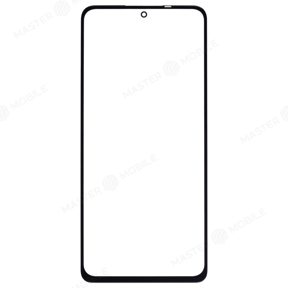 Стекло модуля для Xiaomi Redmi Note 10 Pro 4G (M2101K6G) + OCA (черный)