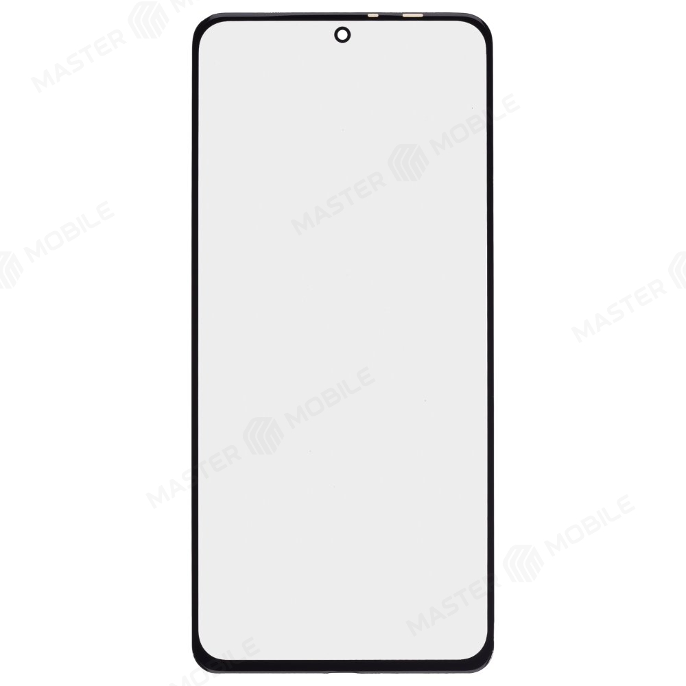 Стекло модуля для Xiaomi Poco F3 (M2012K11AG) / Poco F4 (22021211RG) / Mi 11i (M2012K11G) / Mi 11X Pro (M2012K11I) + OCA (черный)