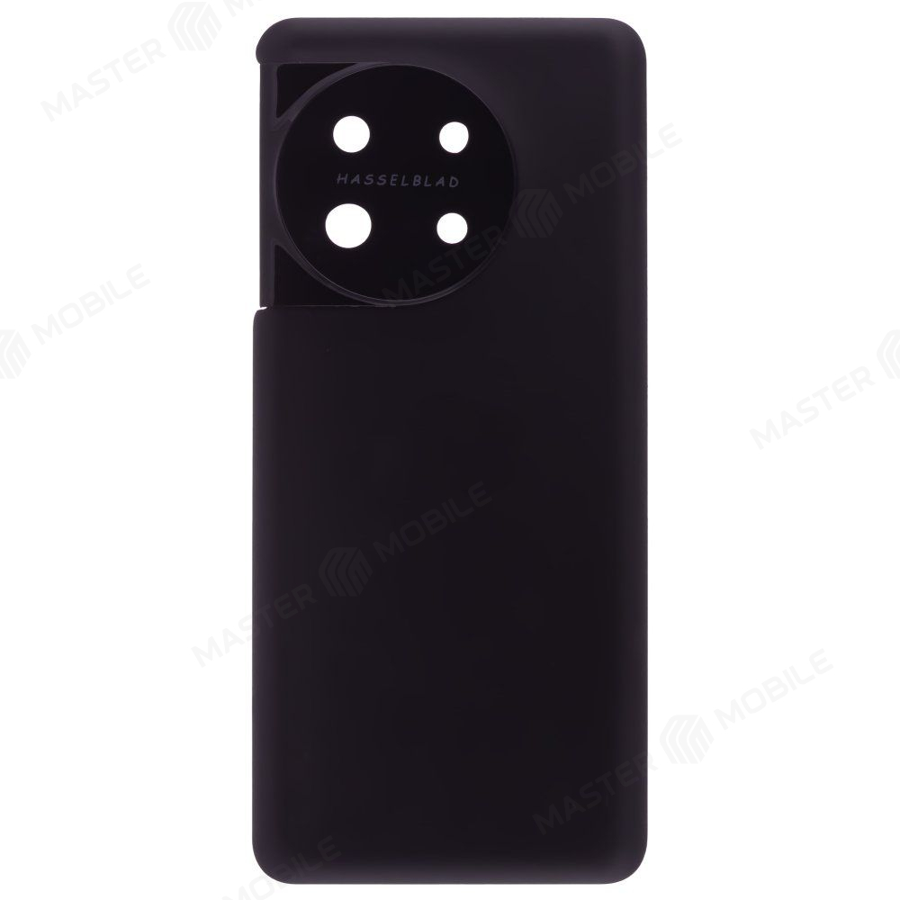 Задняя крышка для OnePlus 11 (CPH2449) (черный) (в сборе со стеклом камеры)