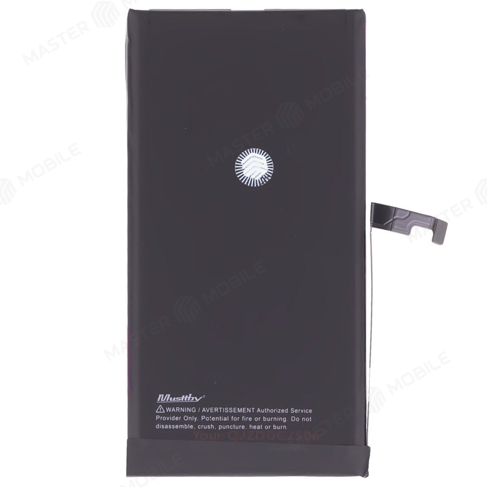 Аккумулятор для Apple iPhone 15 Plus (Musttby) (усиленный) (4650 мАч) без замены шлейфа