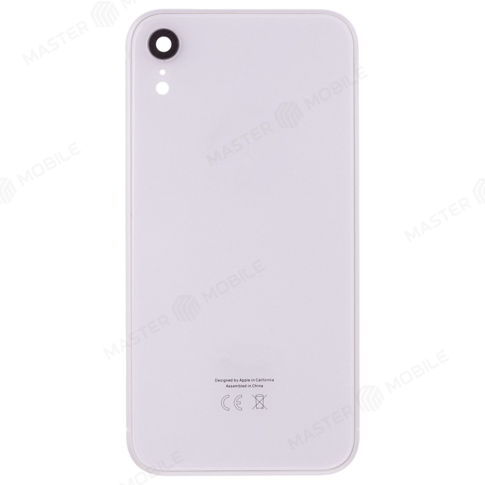 Корпус для Apple iPhone Xr (белый) (Premium)