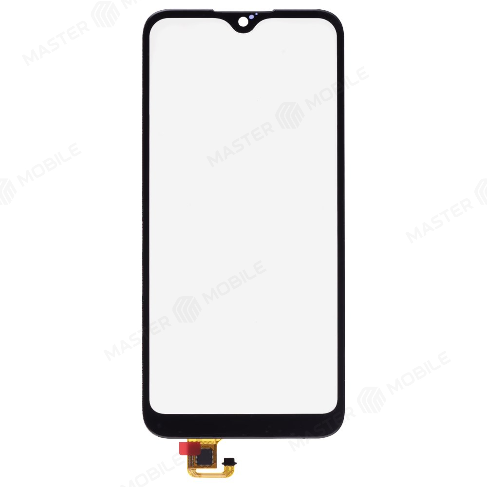 Стекло модуля + тачскрин для Samsung A015 Galaxy A01 + OCA (черный)
