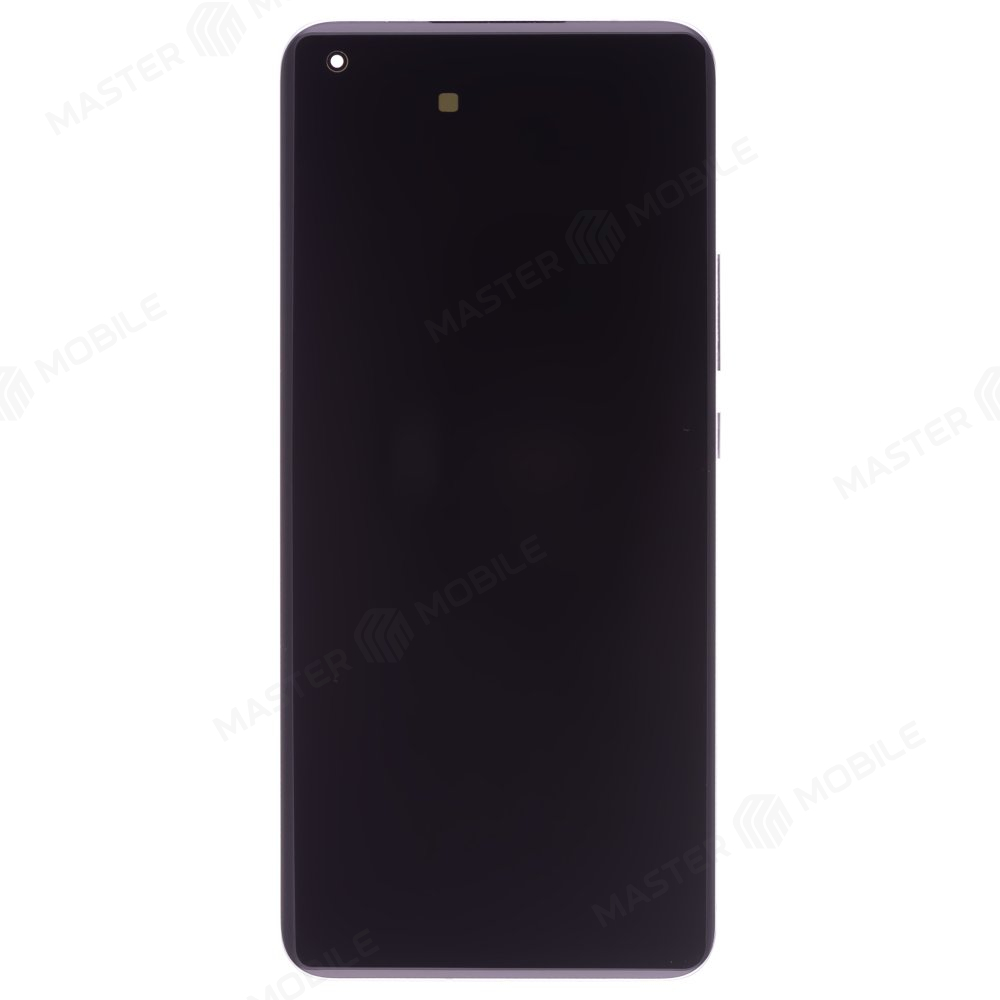 Дисплей для Xiaomi Mi 11 Ultra (M2102K1G) + тачскрин (серебристый) (в рамке) (ORIG100) (SP)