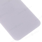 Задняя крышка для Apple iPhone 14 (белый) (с широким отверстием) (Premium) фото №4