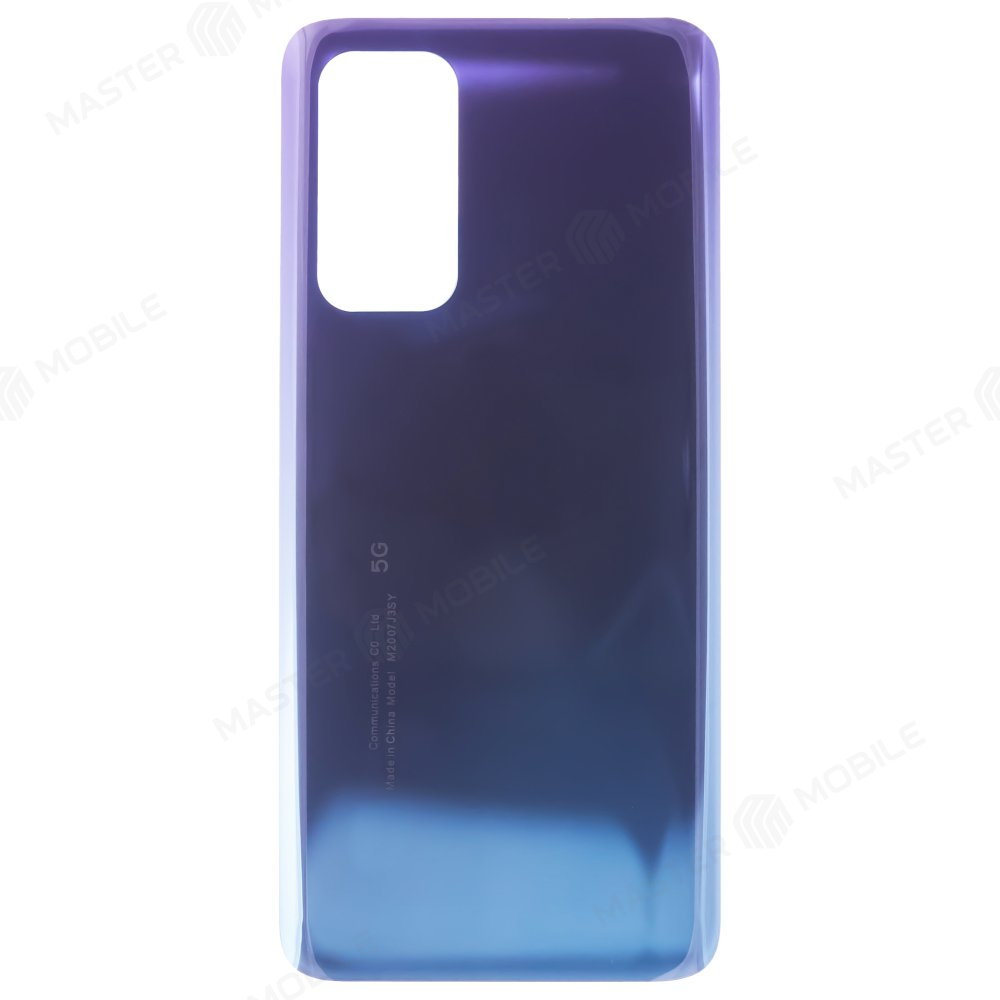 Задняя крышка для Xiaomi Mi 10T 5G (M2007J3SY) / Mi 10T Pro 5G (M2007J3SG) (синий)