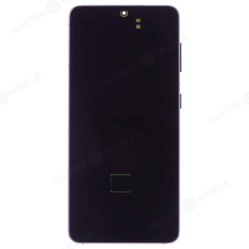 Дисплей для Samsung G991 Galaxy S21 (в сборе с тачскрином) (черный) (в рамке) (OLED)