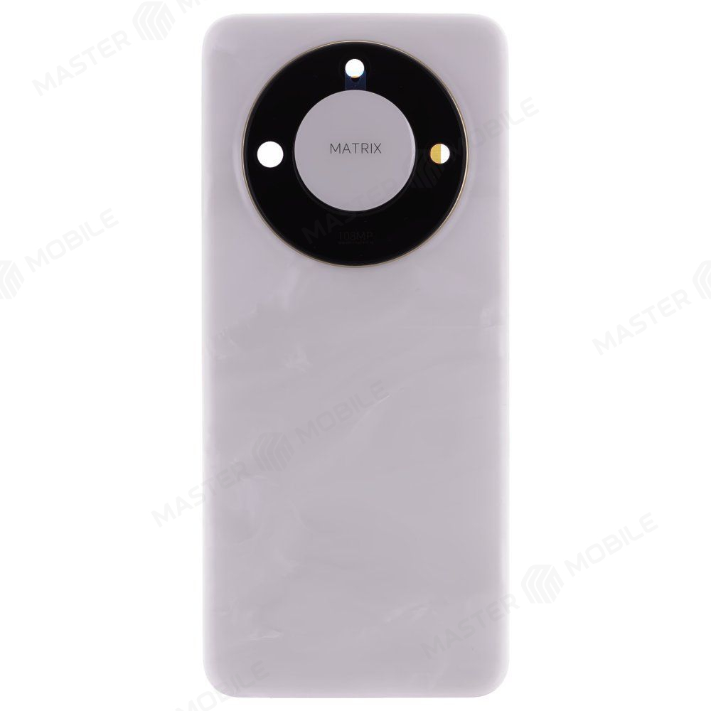 Задняя крышка для Huawei Honor X9c Smart (BRC-NX1) (белый) (в сборе со стеклом камеры)