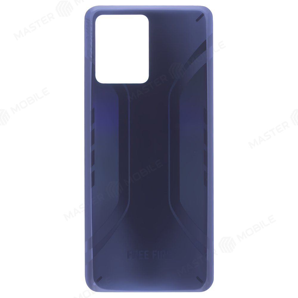 Задняя крышка для Realme 9 Pro+ (RMX3393) (синий) (FreeFire Edition)