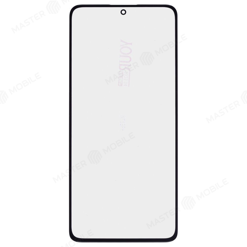 Стекло модуля для Xiaomi Redmi Note 14 Pro 4G (24116RACCG) + OCA (черный) (Musttby) (Premium)