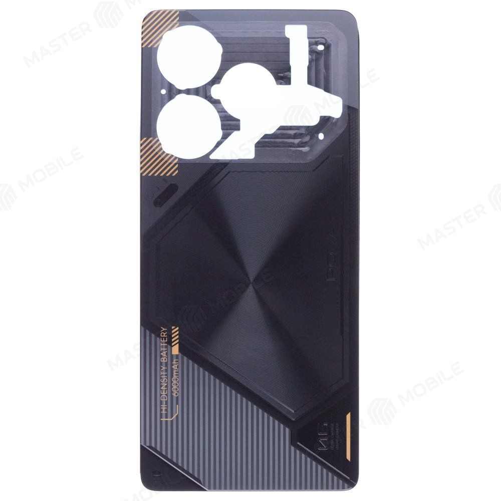 Задняя крышка для Tecno Pova 6 4G (LI7) (серый)