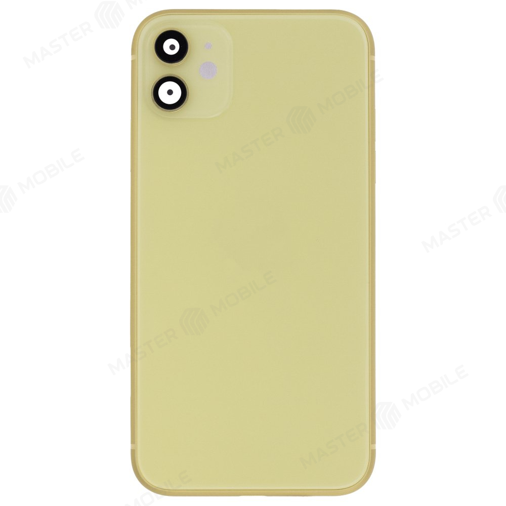 Корпус для Apple iPhone 11 (желтый) (Premium)