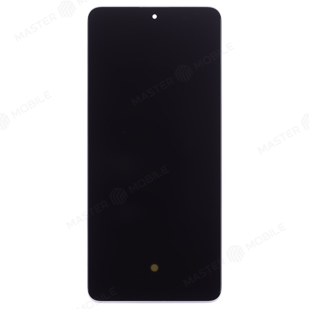 Дисплей для Xiaomi Poco X6 (23122PCD1G) / Redmi Note 13 Pro 5G (2312DRA50C) + тачскрин (серебристый) (в рамке) (ORIG100) (SP)