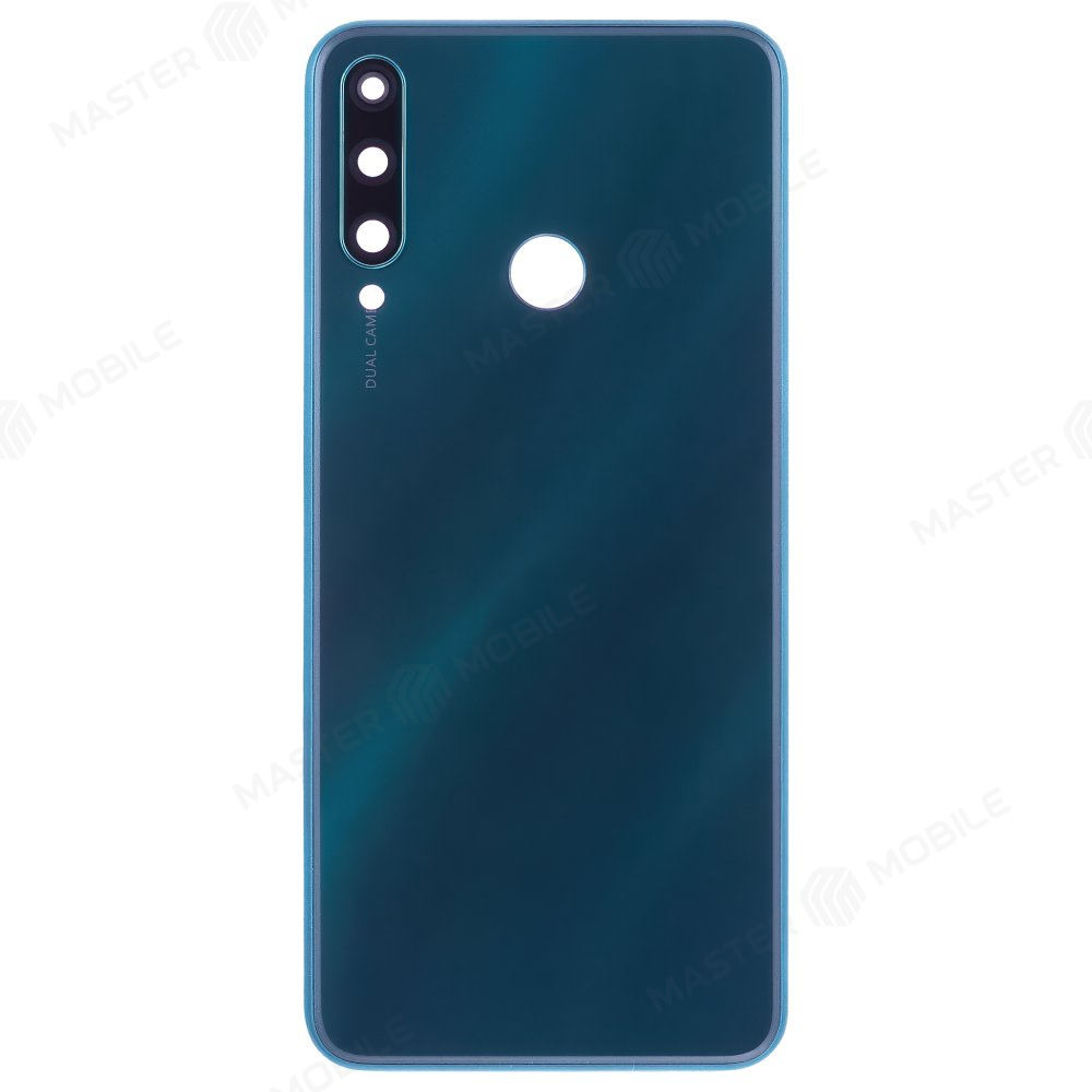 Задняя крышка для Huawei Y6p (MED-LX9N) (зеленый) (в сборе со стеклом камеры)