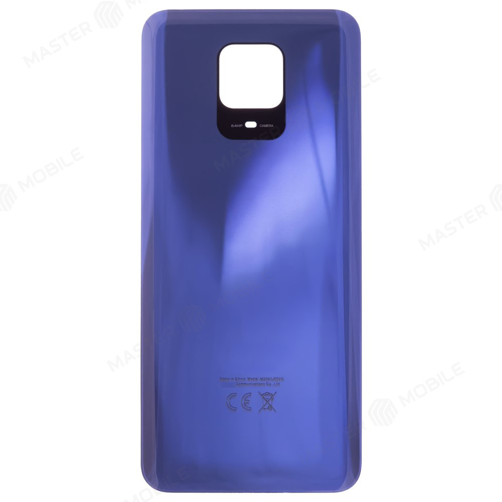 Задняя крышка для Xiaomi Redmi Note 9 Pro (M2003J6B2G) / Redmi Note 9S (M2003J6A1G) / Redmi Note 9 Pro Max (серый)