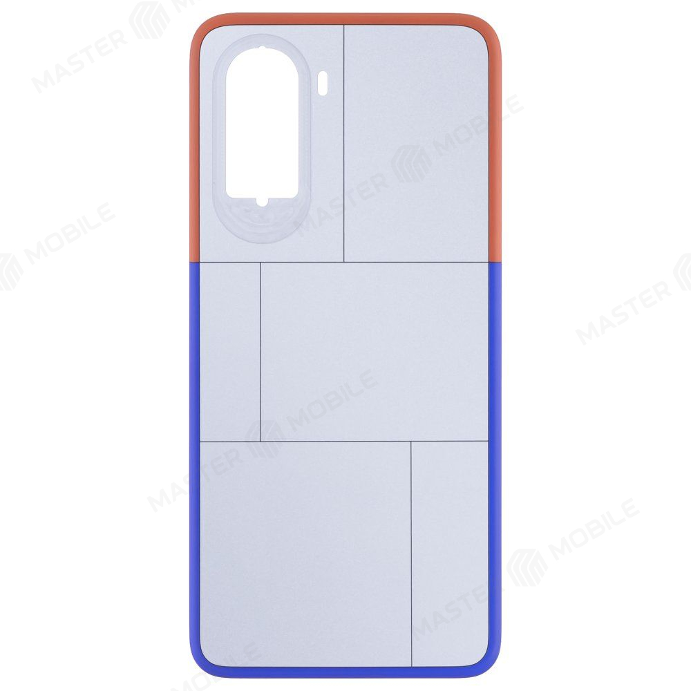 Задняя крышка для Xiaomi Poco M7 4G (25062PC34G) (серый)