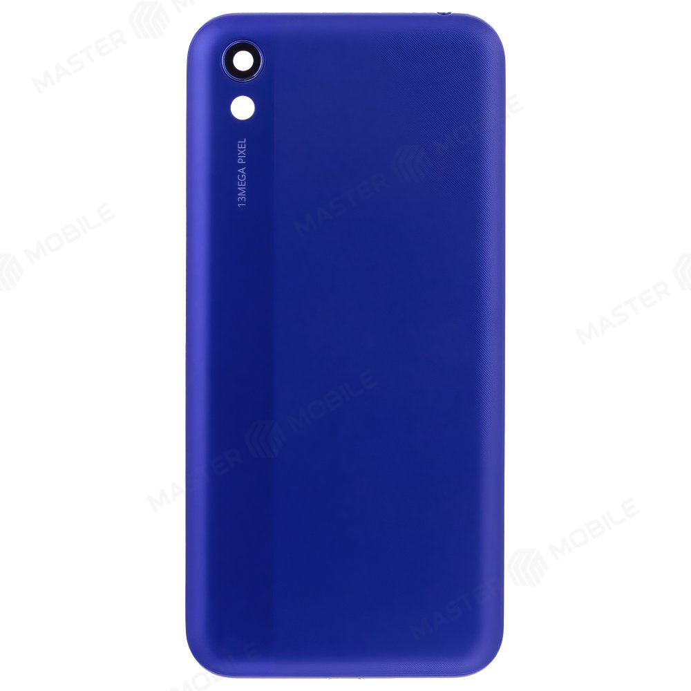 Задняя крышка для Huawei Honor 8S (KSA-LX9) (синий) (в сборе со стеклом камеры)