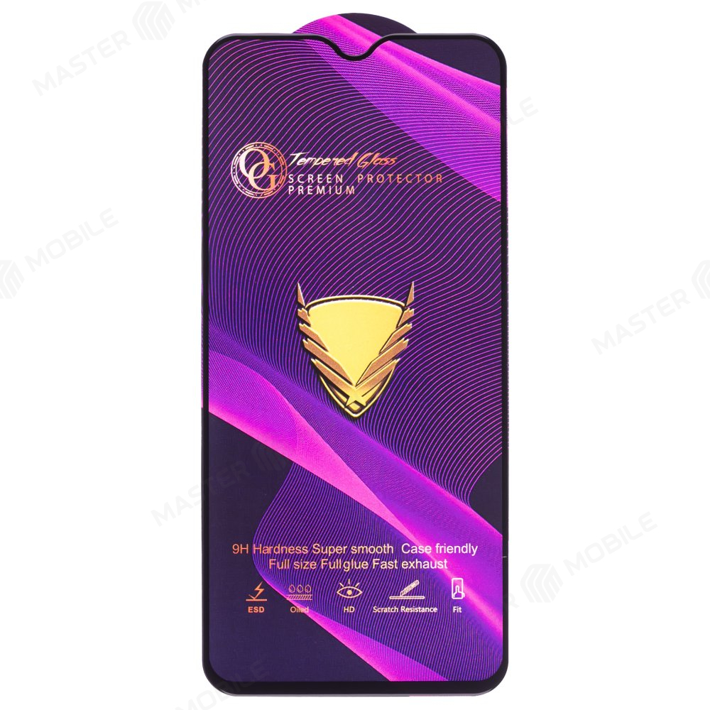 Защитное стекло OG Glass (3 в 1) для OnePlus 6T / 7 (черный)