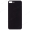 Задняя крышка для Apple iPhone 8 Plus (черный) (Premium) фото №1