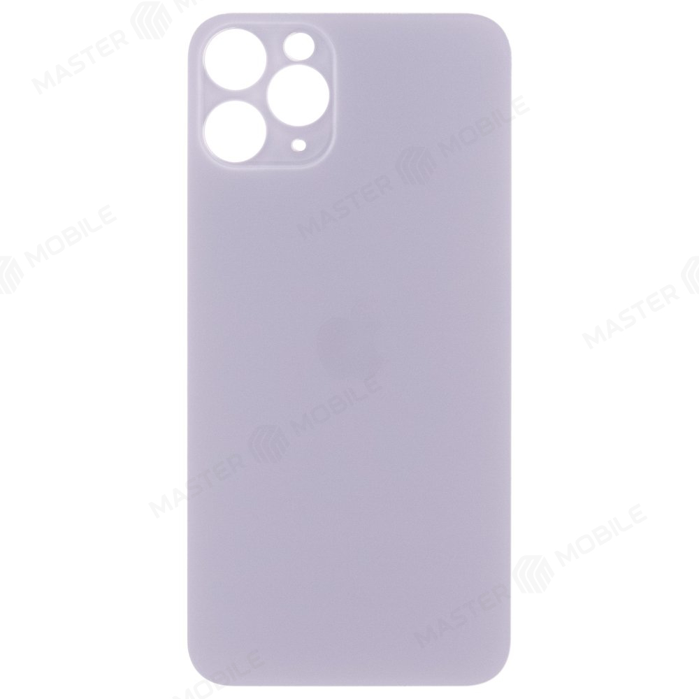 Задняя крышка для Apple iPhone 11 Pro (белый) (с широким отверстием) (Premium)